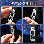 Zonon 200 Pcs Teardrop Pallet Rack Safety Clip Warehouse Storage Pallet Racking Beam Safety Clip Safety Steel Pallet Rack Clip Connector Cross Beam Locker for Shelf Garage