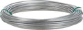 OOK Galvanized Solid Wire #9-50', 50-Foot Heavy-Duty Silver Wire for DIY Projects, Fencing, Gardening, and Household Uses, Rust-Resistant, Sturdy 9-Gauge Wire Holds Up to 165 Pounds, 534800