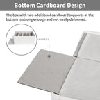 GRANNY SAYS Jean Organizer for Closet, Clothes Drawer Organizer, Pants Organizer, Wardrobe Clothes Organizers, Clothes Storage Bins, Drawers for Sweater, T Shirt, Beige, 6-Pack