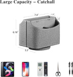 Remote Control Holder, Spinning Remotes Caddy Organizer for TV Accessories/ Controllers/ Office Supplies/ Phones, Bedside Table Desk Organizers and Decorations for Living Room, Desktop Storage Box
