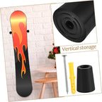 YARNOW Ski Storage Rack for Garage Wall-Mounted Snowboard Hanger Easy Installation Sturdy Space-Saving Design Snowboard Mount
