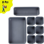Mr. Pen- Interlocking Desk Drawer Organizer, 8 pcs, Drawer Organizer, Kitchen Drawer Organizer, Desk Drawer Organizer, Drawer Organizers