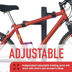 Racor - PLB-2R Gravity Bike Rack - Wall Bike Stand