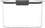 Rubbermaid Brilliance Pantry Airtight Food Storage Container, BPA-Free 7.8 Cup, Ideal for Brown Sugar - Efficient, Leak-Proof and Dishwasher-safe