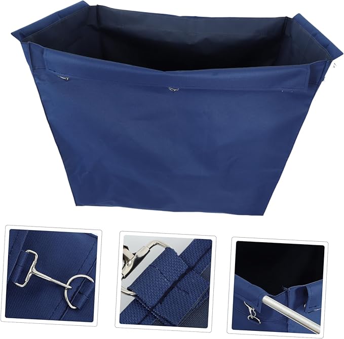 Removable Laundry Cart Liner Oxford Cloth Replacement Bag for Housekeeping and Hotel Use Storage for Cleaning Carts and Organizing