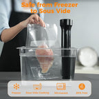 Wevac Vacuum Sealer Bags 8x16' Rolls 6 pack for Food Saver, Seal a Meal, Weston. Commercial Grade, BPA Free, Heavy Duty, Great for vac storage, Meal Prep or Sous Vide