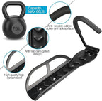 DkOvn 2 Pack Bike Rack Garage Wall Mount, Wall Mount Bike Rack with Screws, Heavy Duty Steel Vertical Bike Hook Holds Up to 66lb for Indoor Storage