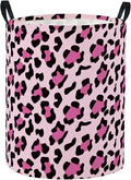 Baby Laundry Basket Baby Nursery Hamper Kids Laundry Basket Toy Storage Bin for Boys Room Decor Gift Baskets for Bedroom Bathroom(Leopard)