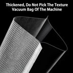 Vacuum Sealer Bags, 5.1" x 7" 100Pcs Food Vacuum Sealer Bag, Heavy Duty, Puncture Prevention, Boilsafe, Freezable, BPA Free, Commercial Grade, Fit Airtight Food Storage Sous Vide