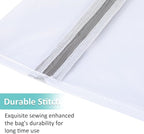 GOGOODA Mesh Laundry Bags for Delicates Durable Protective Wash Bags Travel Storage Bags for Intimates Lingerie,5PCS（2M,2L,1 Bra Bags）