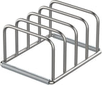 Cutting Board Organizer Stand Holder,304 Stainless Steel Chopping Board Holder,Pot Pan Lid Holder Rack kitchen Shelf Bakeware,Cookie Sheets Organizer (1.0 Inch Width Slots)
