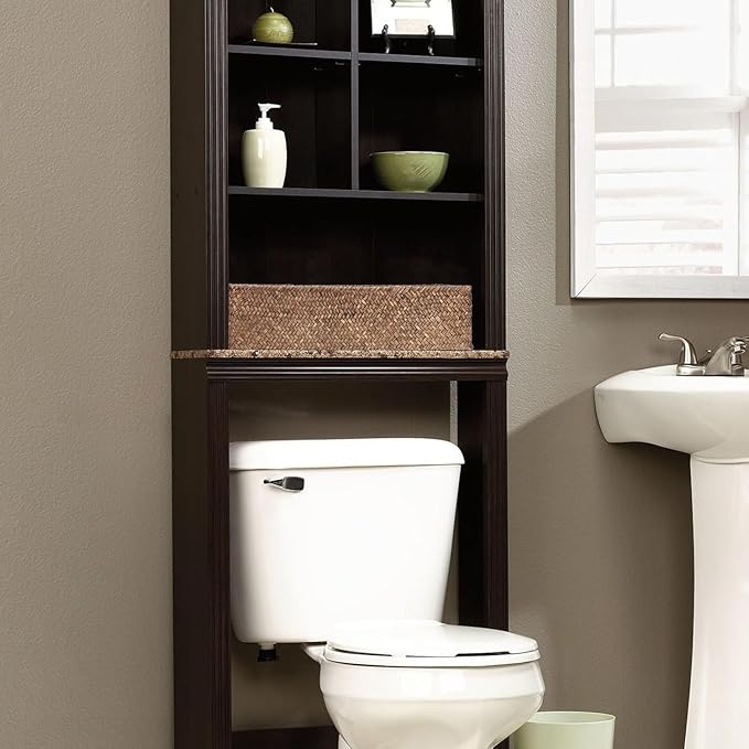 Seagrass Shelf Basket with Dividers, Rectangular Woven Storage Baskets for Organizing, Decorative Wicker Narrow Basket Tray with 3 Sections for Shelves, Toilet Tank, Bathroom Counter