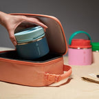 ThermoFlask 12 oz Double Wall Insulated Food Jar, Garden Party