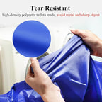 OTraki 28x45 inch Extra Large Laundry Bag 2 Pack Drawstring Laundry Hamper Bag Heavy Duty Dirty Clothes Bag Washable Organizer Storage for Camp Drying Do Not Exceed 176℉ Blue