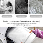 3 Pack XXL Mesh Laundry Bags by MDSXO- Large Jumbo Durable Delicates Bag for Washing Machine for Jackets, Curtains, Jeans 24 * 24 inch [3 Pack]