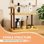 Bathroom Countertop Organizer,Vanity Organizer and Storage for Cosmetic Skincare Perfume, Ideal Storage Solution for Perfumes, Cosmetics, Spices, Handmade Toys, Office Supplies.
