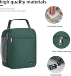 Lunch box Lunch bag for men women Insulated Lunchbox Lunch bags for Work Picnic Travel(Deep green)
