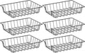 Letter Desk Tray Organizer, A4 File Tray Magazine Files Storage Basket Organizer Bin (6)