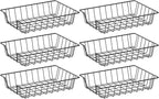 Letter Desk Tray Organizer, A4 File Tray Magazine Files Storage Basket Organizer Bin (6)