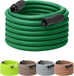 Flexzilla Colors SwivelGrip Garden Hose 5/8 in. x 75 ft., Lightweight All-Weather Water Hose, Durable and Flexible, Leak-Free Connections, Forest Green