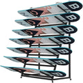 Metal Snowboard Storage Rack - Triangle Freestanding Ski Organizer for Garage & Home Gym, Multi-Layer Holder (4/5/6 Layers) for Efficient Equipment Storage