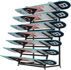 Metal Snowboard Storage Rack - Triangle Freestanding Ski Organizer for Garage & Home Gym, Multi-Layer Holder (4/5/6 Layers) for Efficient Equipment Storage