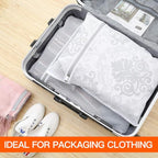 Kimmama Lingerie Bags for Washing Delicates, Garment Bag for Washing Machine, Mesh Laundry Bags for Cleaning Clothes, Tie, Scarf, Socks, Stockings, Shirts, Toys, 3S