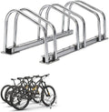 Bike Floor Stand, Freestanding Bike Parking Rack for Garage, Heavy Duty Bicycle Storage Organizer Fit 22-28" Wheels & 2.2" Tire Width,Indoor Outdoor Bike Storage Stand for Home, Apartment, Bike Shop