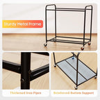 Laundry Sorter 4 Sections 48 Gal, Rolling Laundry Basket with Lockable Wheels and Lid, Laundry Hamper with 4 Separated Removable Bags Dirty Clothes Hamper for Laundry Room Organizer, White