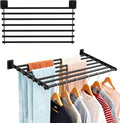 Wall Mounted Drying Rack, 28 Inches Wall Laundry Drying Rack Collapsible Indoor Clothes Drying Rack for Hanging Clothes