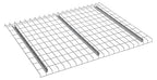 Vestil WMD-4246 Pallet Rack Wire Decking, 2500 lb. Uniform Capacity, 42" Length, 46" Width, 1.5" Height, Fits 1-1/2" Step Beam, 96" Beam Requires 2 Piece, Powder Coat Grey
