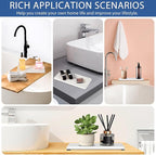3PCS Water Absorbing Stone Tray, Fast Drying Stone Sink Tray, Stones Soap Trays, Water Absorbent Diatomite Trays, Diatomite Coasters for Kitchen Sink Bathroom Counter, Hand Soap Dish & Holders