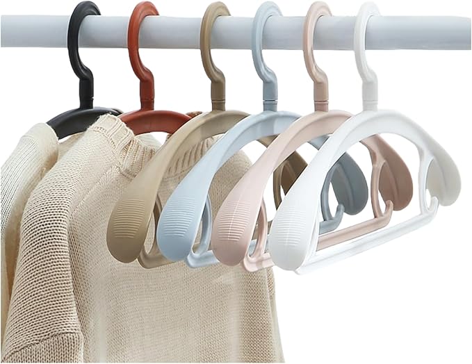10 Pack Heavy Duty Coat Hangers 25lb Load Capacity Swivel Suit Clothes Wide Shoulder Jacket Thick Large Non Slip Hangers Pink