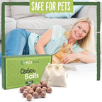 ecoKiwi Cedar Balls for Clothes Storage 75 Pack - 100% Natural Red Cedar Blocks for Clothes Storage - Aromatic Cedar Chips for Closets & Drawers - Cedarwood Oil Planks with Sandpaper & 3 Cotton Bags