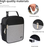 Lunch box Lunch bag for men women Insulated Lunchbox Lunch bags for Work Picnic Travel (Thicken grey)