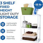 Gracious Living Storage Shelving Unit Organizers