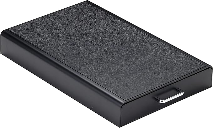 Amazon Basics Nespresso OriginalLine Coffee Pod Storage Drawer Holder,50 Capsule Capacity,Black,(Pack of 6)