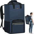 Vorspack Laundry Bag Backpack - Extra Large Laundry Bags with Shoulder Straps Heavy-duty 2 in 1 Laundry Hamper Basket for College Dorm Camp Laundromat Room Essentials - Blue