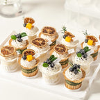 FEOOWV 3 Tier Cupcake Carrier with Lid,Holds 36 Cupcakes or 3 Large Cakes Food Transporter Container with 3 Tier Stackable Layer Insert