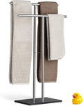Towel Stand – Freestanding Towel Rack for Bedroom & Bathroom, Heavy-Duty Towel Drying Rack with Sturdy Base, Stylish Modern Free Standing for Spa & Home 1.6'x2.7'x0.7'