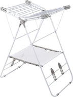 Honey-Can-Do Large Expandable and Collapsible Gullwing Clothes Drying Rack DRY-09805 White
