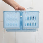 Tiawudi Portable Shower Caddy, Caddy Organizer with Handle, Plastic Shower Basket Hold Soap, Shampoo, Hair Supplies and Beauty Products, Cleaning Supplies Organizer for Home, Dorm, Shelf and Cabinet