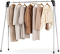 APEXCHASER Clothes Drying Rack Foldable, Stainless Steel Laundry Drying Rack Collapsible, Clothes Hanger for Sweater Baby Clothes Towel for Indoor & Outdoor, Portable Clothes Airer for Travel