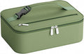 Small Lunch Box Insulated Lunch Bag for Women Men, Bento Kids Lunch Box, Compact Portable Thermal Meal Cooler Bags with Buckle Handle for Work & School, Green 5L
