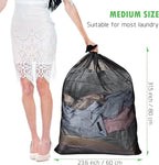 2 Pack Mesh Laundry Bags 24 x 32 inch Laundry Garment Bag Mesh Large Lingerie Wash Bags Zippered Garment Washing Net for Underwear Hosiery Blouse Sweater Dress Don't Drying, Melting 140-176℉