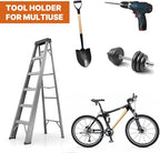 Garage Organizer Wall Hanger - Garden Tool Rack for Grass Trimmer, Hedge Trimmer, Garage Tools, 1 Pack