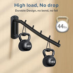 Alise Wall Mounted Drying Rack,Swivel Clothes Drying Rack Stainless Steel,Space Saving Clothes Hanger Rack,Heavty Duty Clothes Wall Drying Rack for Laundry Closet Bedroom/Bathroom,Matte Black