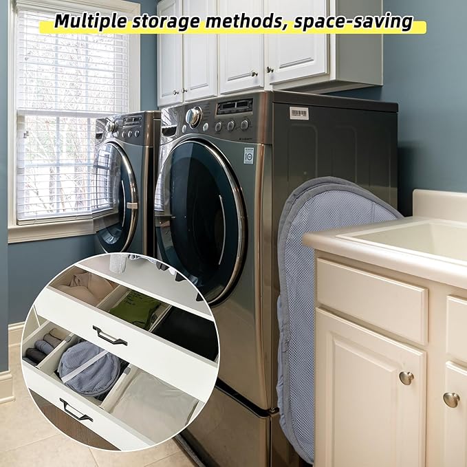 Collapsible Laundry Basket, 90L Foldable Pop Up Laundry Hamper with Handles, Mesh Dirty Clothes Hamper for Laundry, Bathroom, Kids Room, Dorm,Travel or Camping (Green, 2PCS)