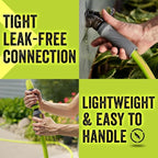 Flexzilla Garden Lead-in Hose with SwivelGrip, 5/8 in. x 5 ft., Lightweight All-Weather Water Hose, Durable and Flexible, Leak-Free Connections