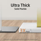 KES Standing Towel Rack with Marble Base, 2-Tier Towel Stand for Bathroom Floor, Upgrade Steady Design, T-Shaped Towel Drying Rack Gold, SUS304 Stainless Steel, Brushed Gold Finish, BTH217-BZ